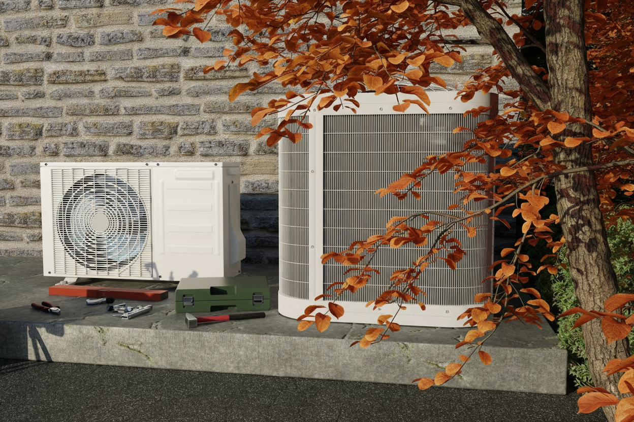 Pompa ciepła w duecie z klimatyzacją – chłodzenie latem, grzanie jesienią